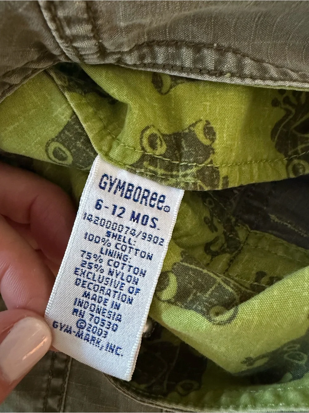 Gymboree soft short